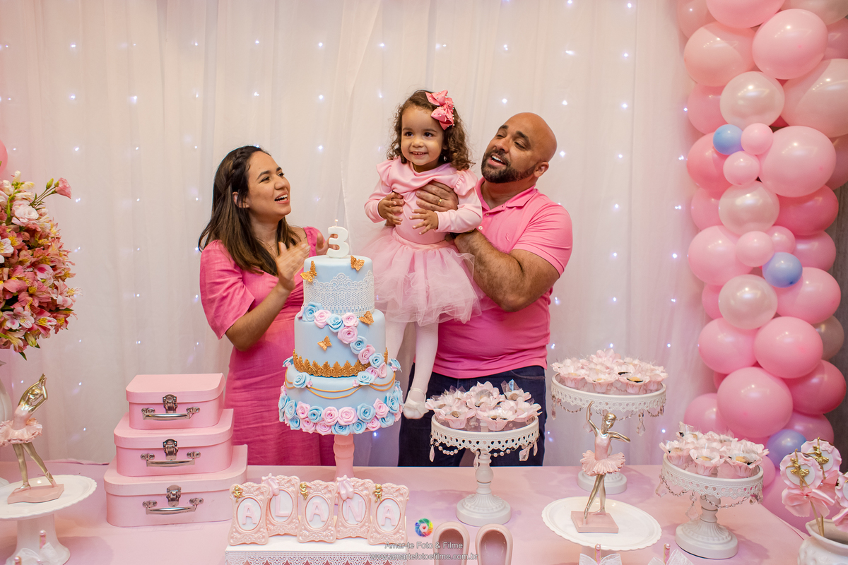 fotografo festa infantil bailarina barra recreio rio de janeiro rj familia poses ideias decoração