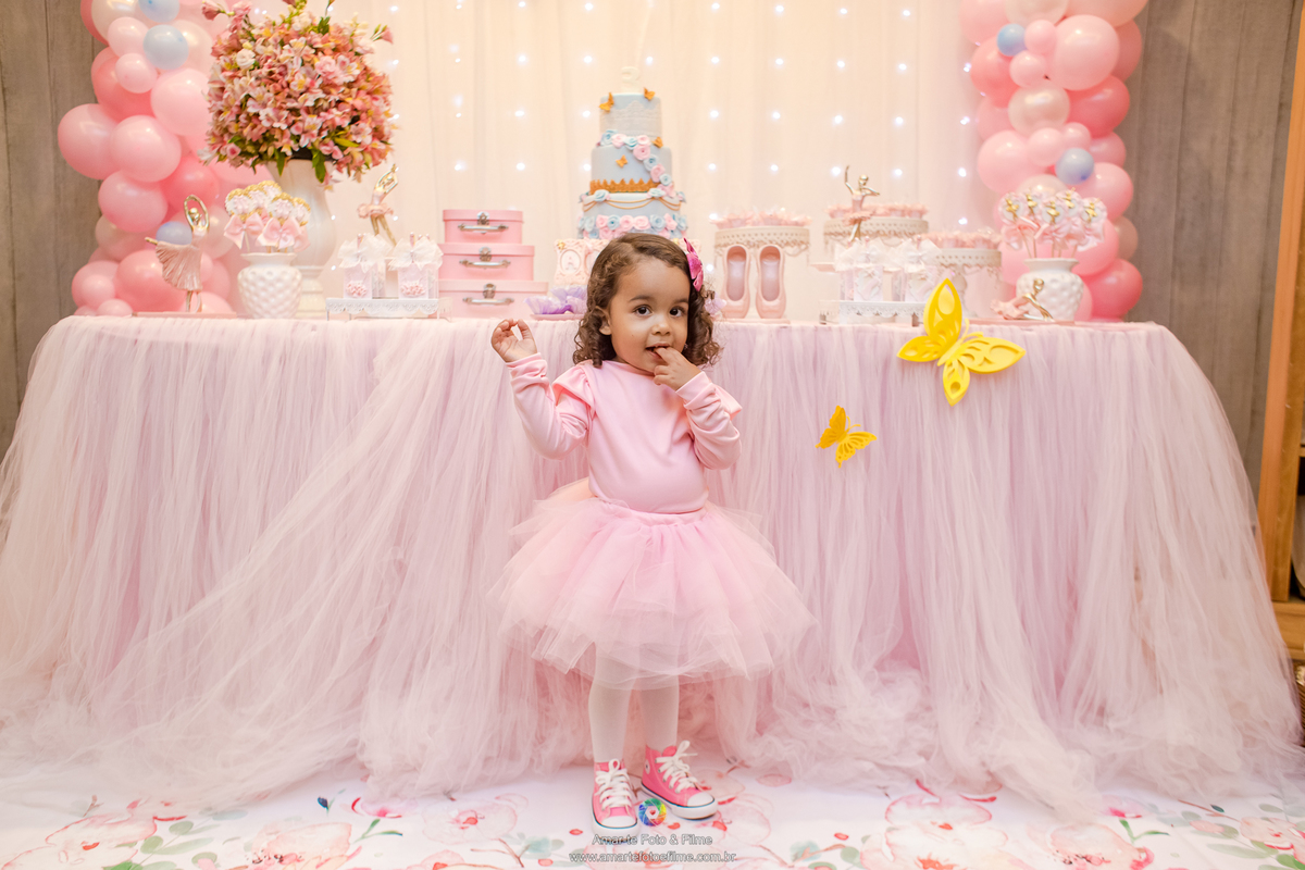fotografo festa infantil bailarina barra recreio rio de janeiro rj familia poses ideias decoração