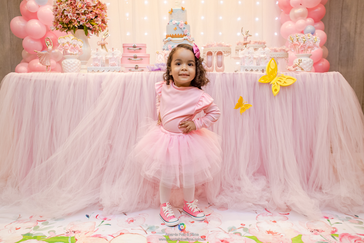 fotografo festa infantil bailarina barra recreio rio de janeiro rj familia poses ideias decoração