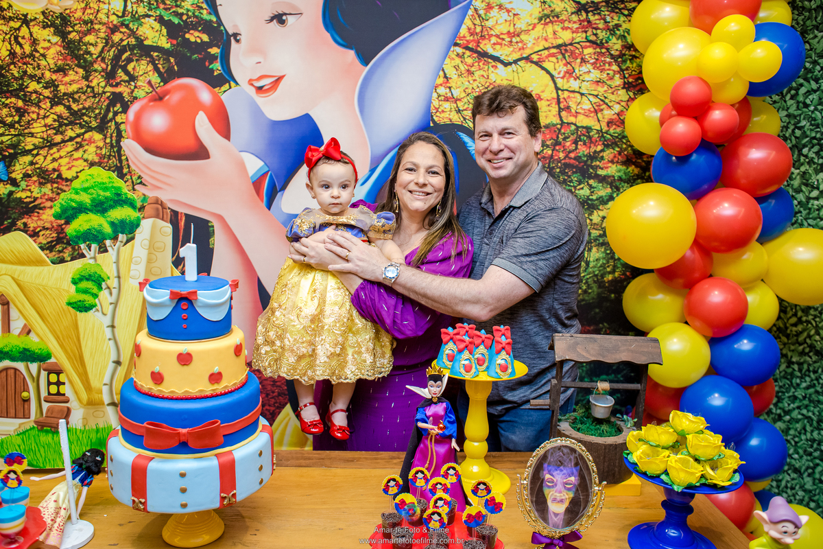 festa infantil menina branca de neve barra da tijuca recreio princesas disney primeiro aninho