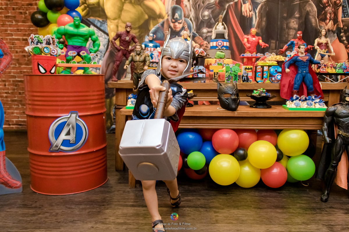barra da tijuca, dc, festa, fotógrafo, heróis, homem de ferro, infantil, kids park, marvel, menino, recreio, rio de janeiro, rj, super, thor, vingadores
