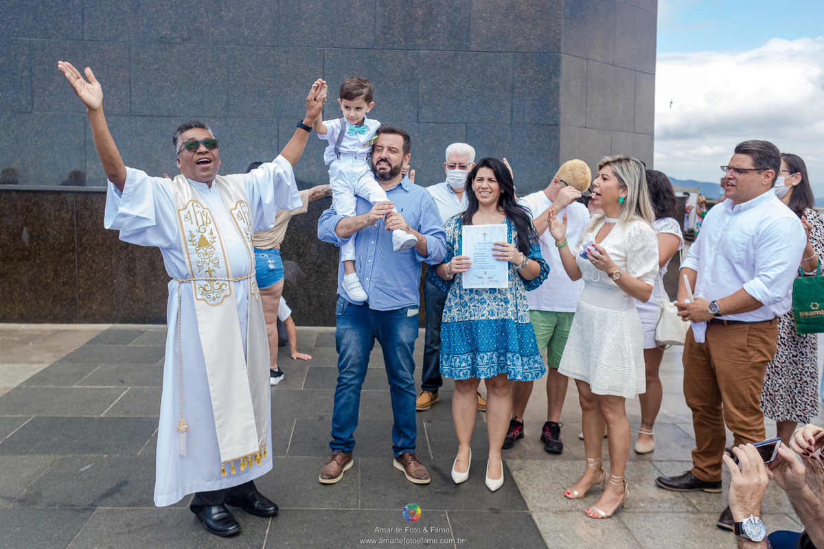 fotografo de batizado rio de janeiro cristo redentor batismo igreja catolica trem do corcovado bondinho família 