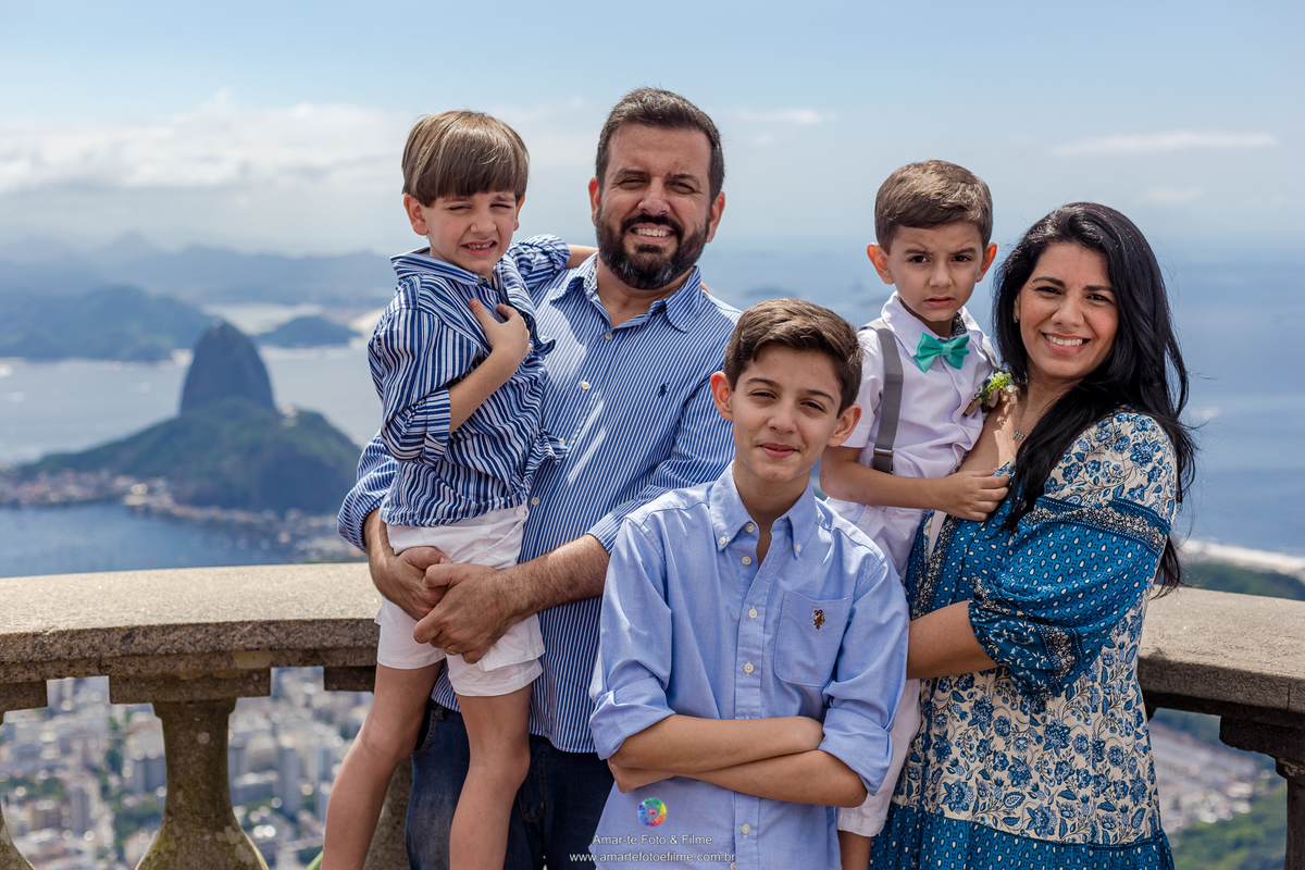 fotografo de batizado rio de janeiro cristo redentor batismo igreja catolica trem do corcovado bondinho família 