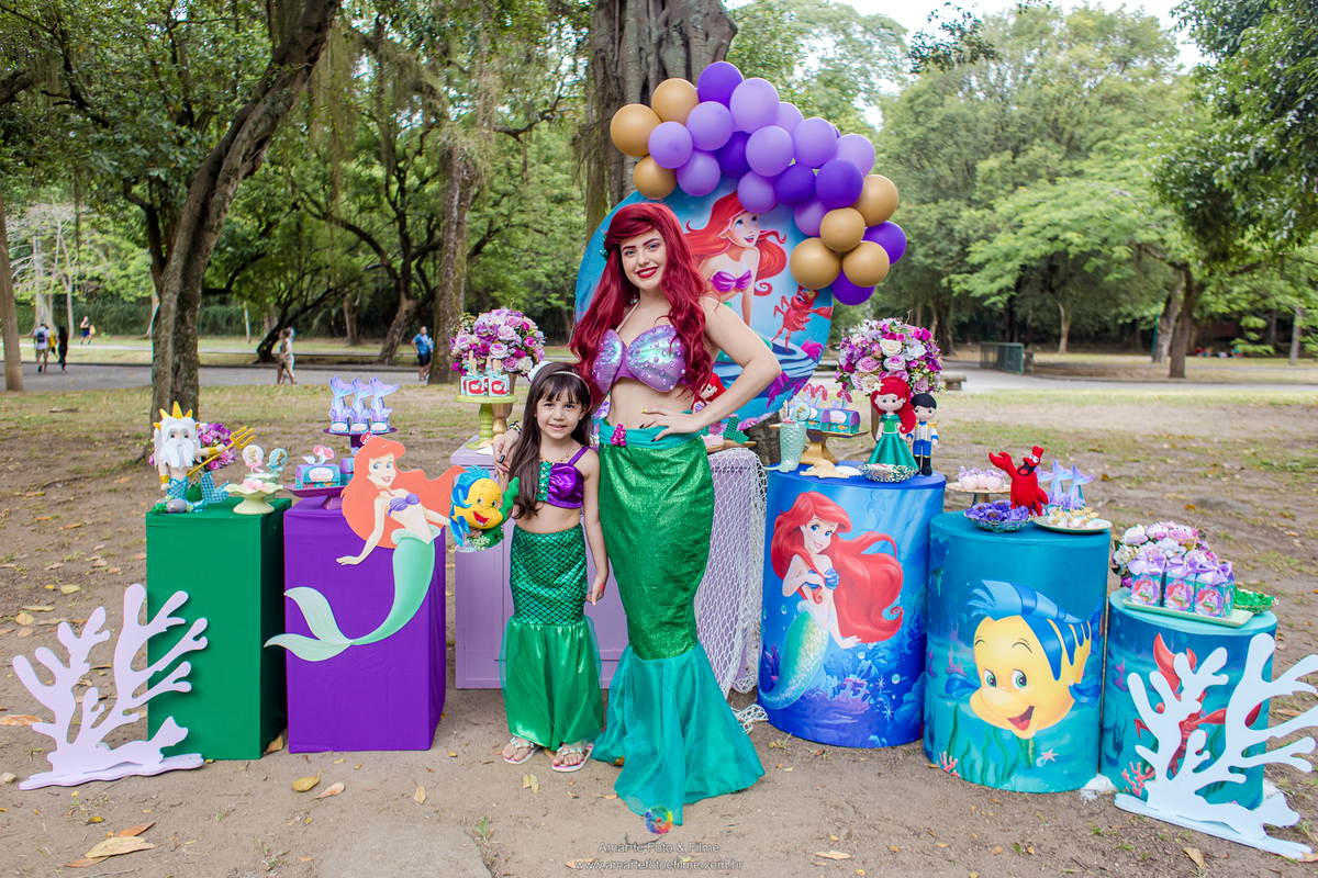 festa infantil ariel pequena sereia quinta da boa vista rio de janeiro rj
