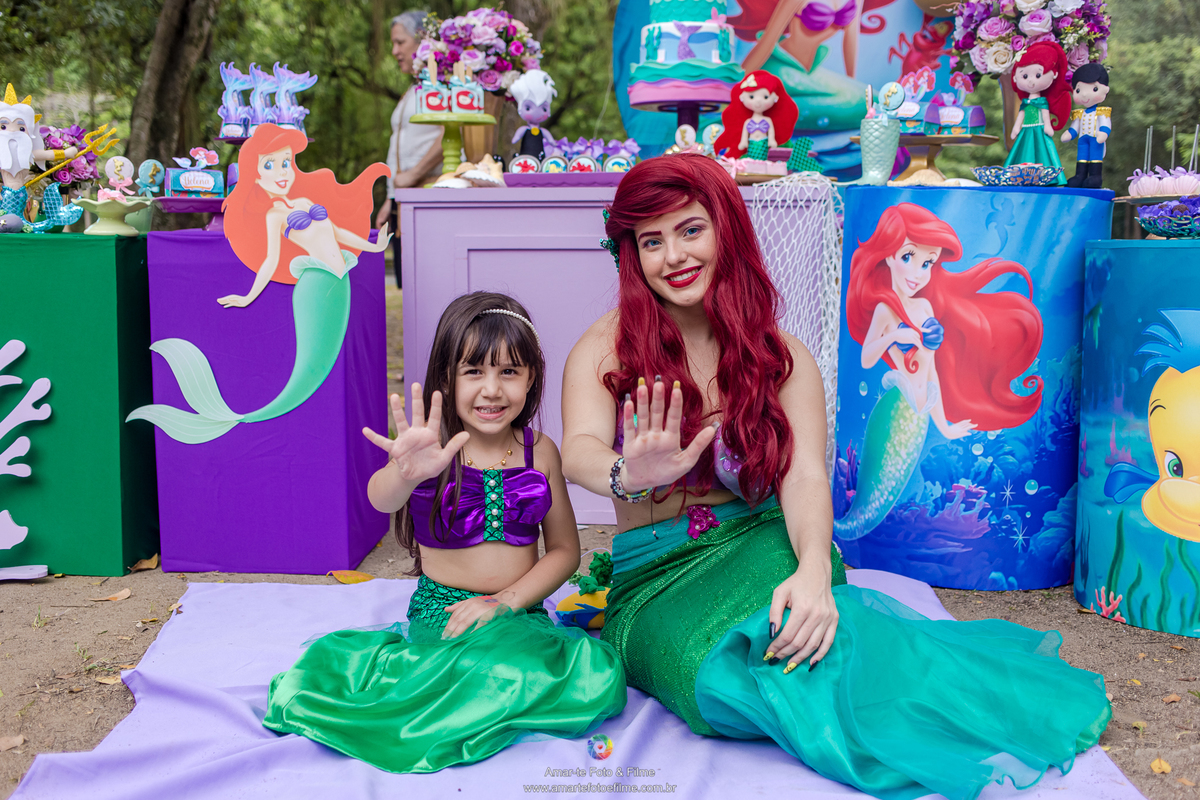 festa infantil ariel pequena sereia quinta da boa vista rio de janeiro rj