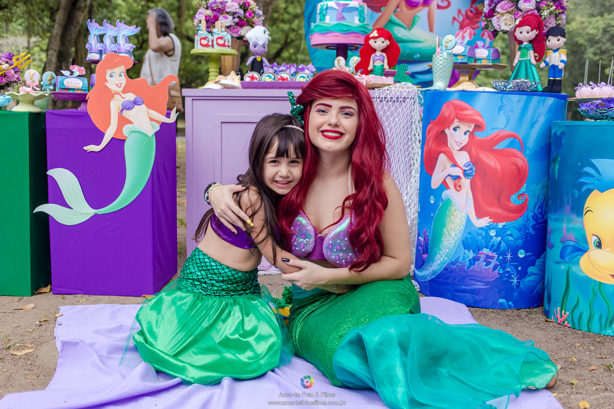 festa infantil ariel pequena sereia quinta da boa vista rio de janeiro rj