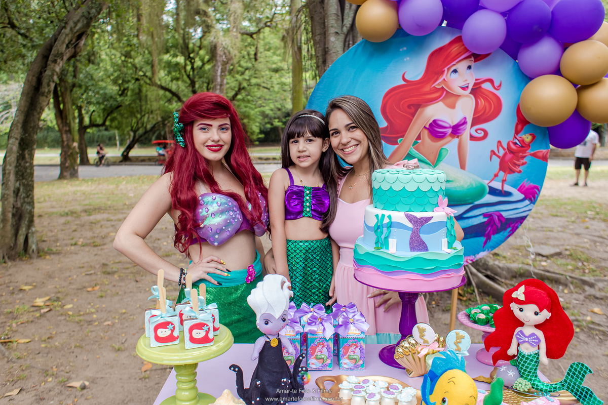 festa infantil ariel pequena sereia quinta da boa vista rio de janeiro rj