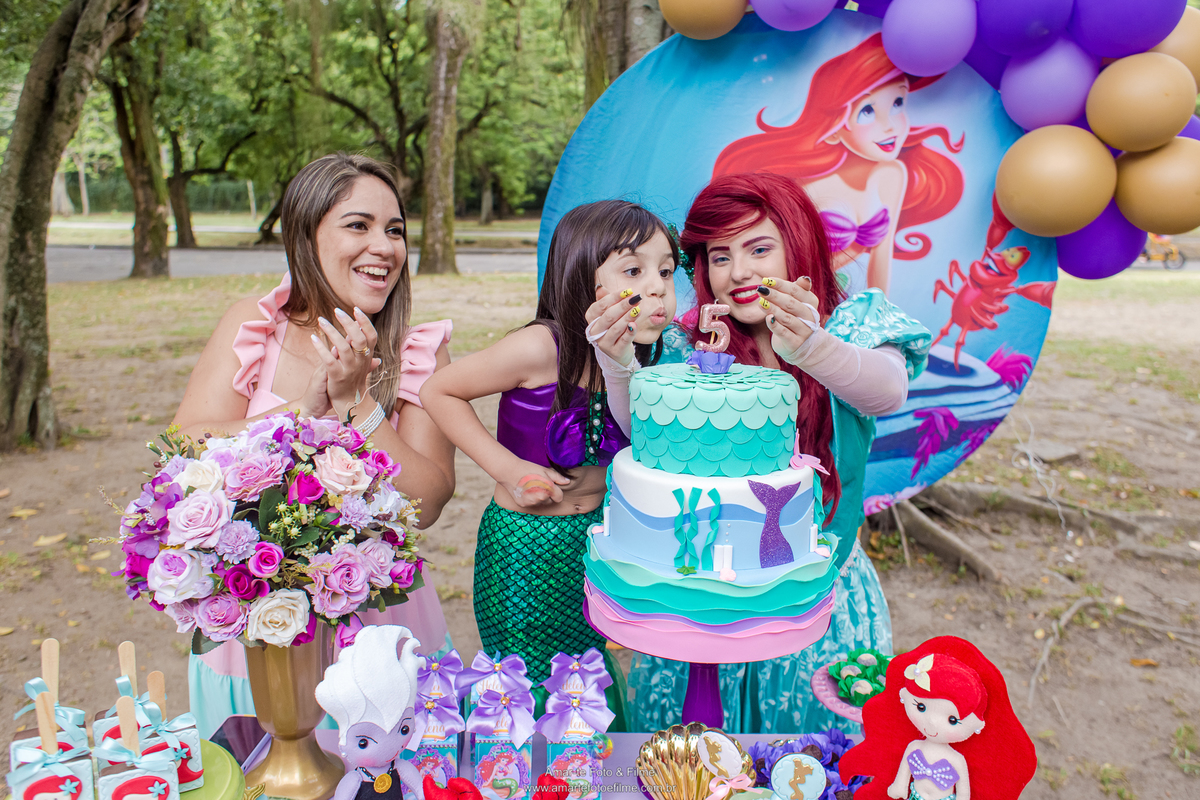 festa infantil ariel pequena sereia quinta da boa vista rio de janeiro rj