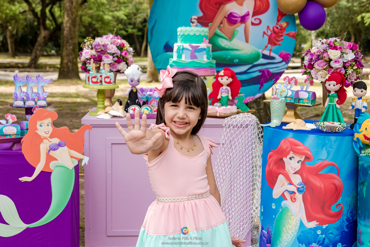 festa infantil ariel pequena sereia quinta da boa vista rio de janeiro rj