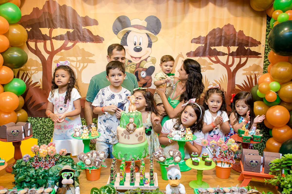 festa, infantil, menino, mickey, safari, decoração, kids park rio, casa shopping, barra da tijuca, rio de janeiro, rj, recreio dos bandeirantes, disney, um, primeiro, aninho