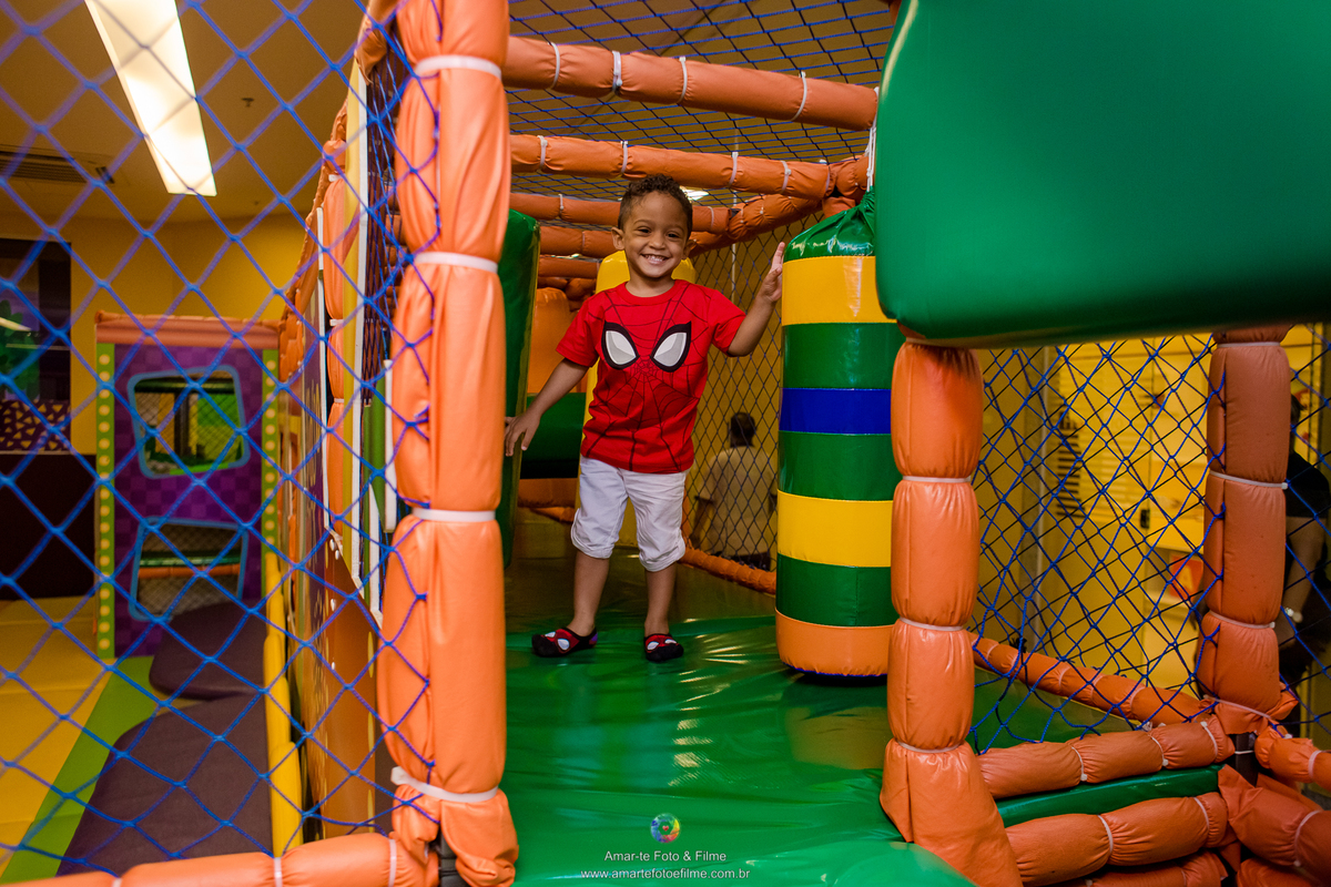 festa infantil homem aranha fotógrafo kids park rio barra da tijuca