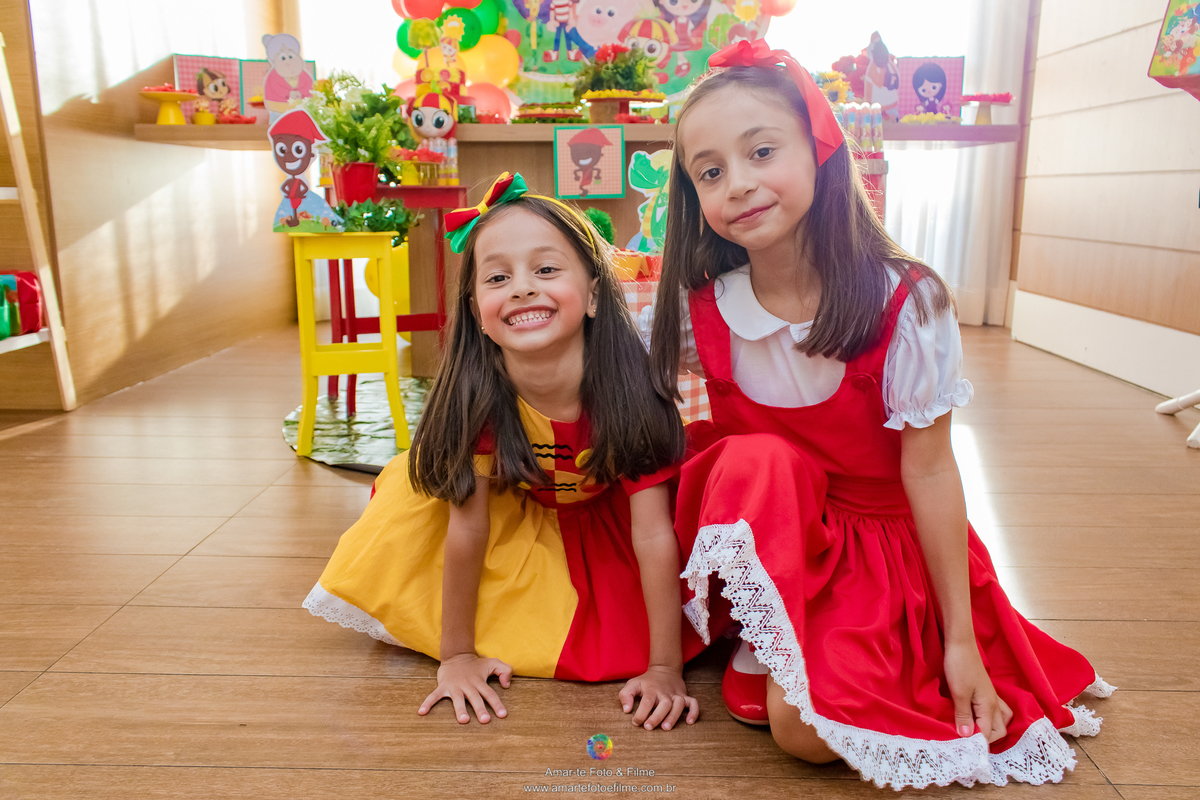 festa, infantil, irmãs, familia, emilia, sitio do pica pau amarelo, narizinho, fantasias, brincadeiras, meninas, decoração, fotógrafo amar-te foto e filme, poses, recreio dos bandeirantes, recreio shopping, av henfil, festa em play, festa em casa