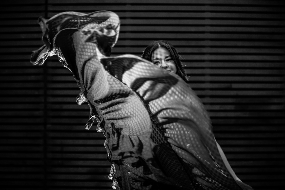 fotografia criativa de debutante