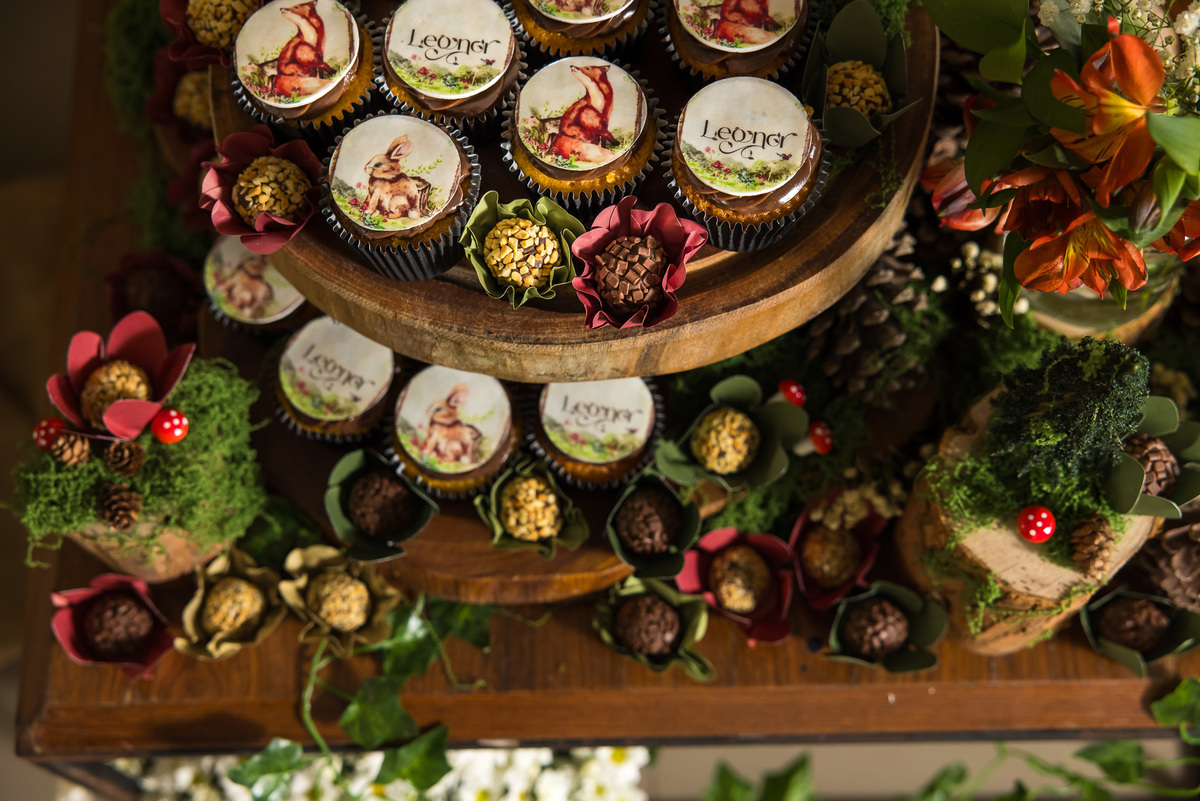 Decoração de chá de fraldas