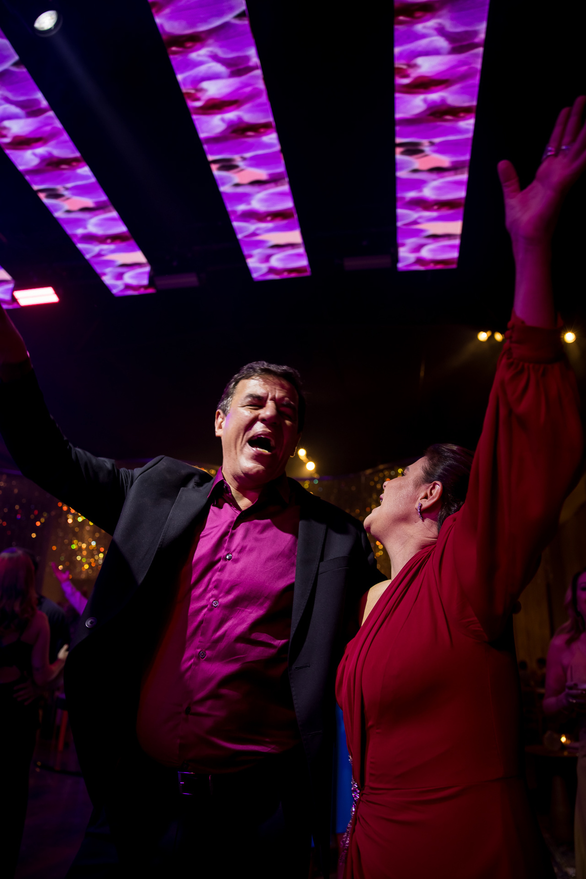 Vibração do casal pela vida