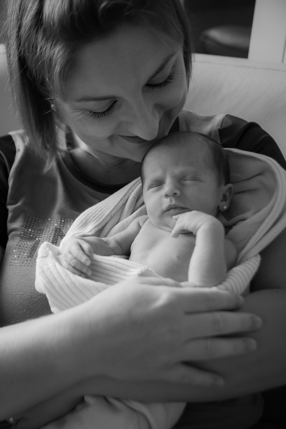 Newborn, recem nascida, book de menia e fotos de familia. Book em casa!