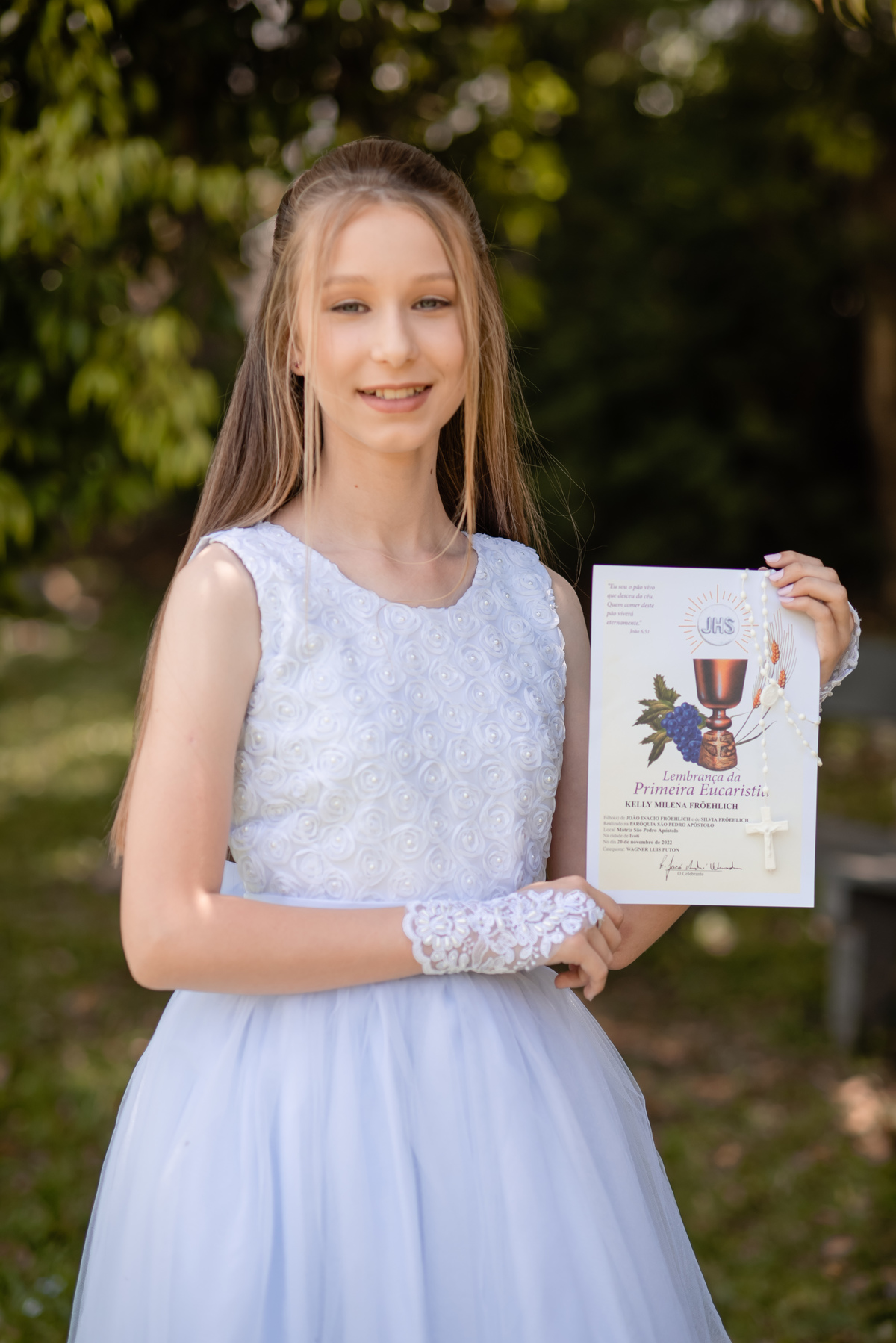 Primeira Eucaristia da Kelly Milena Froehlich