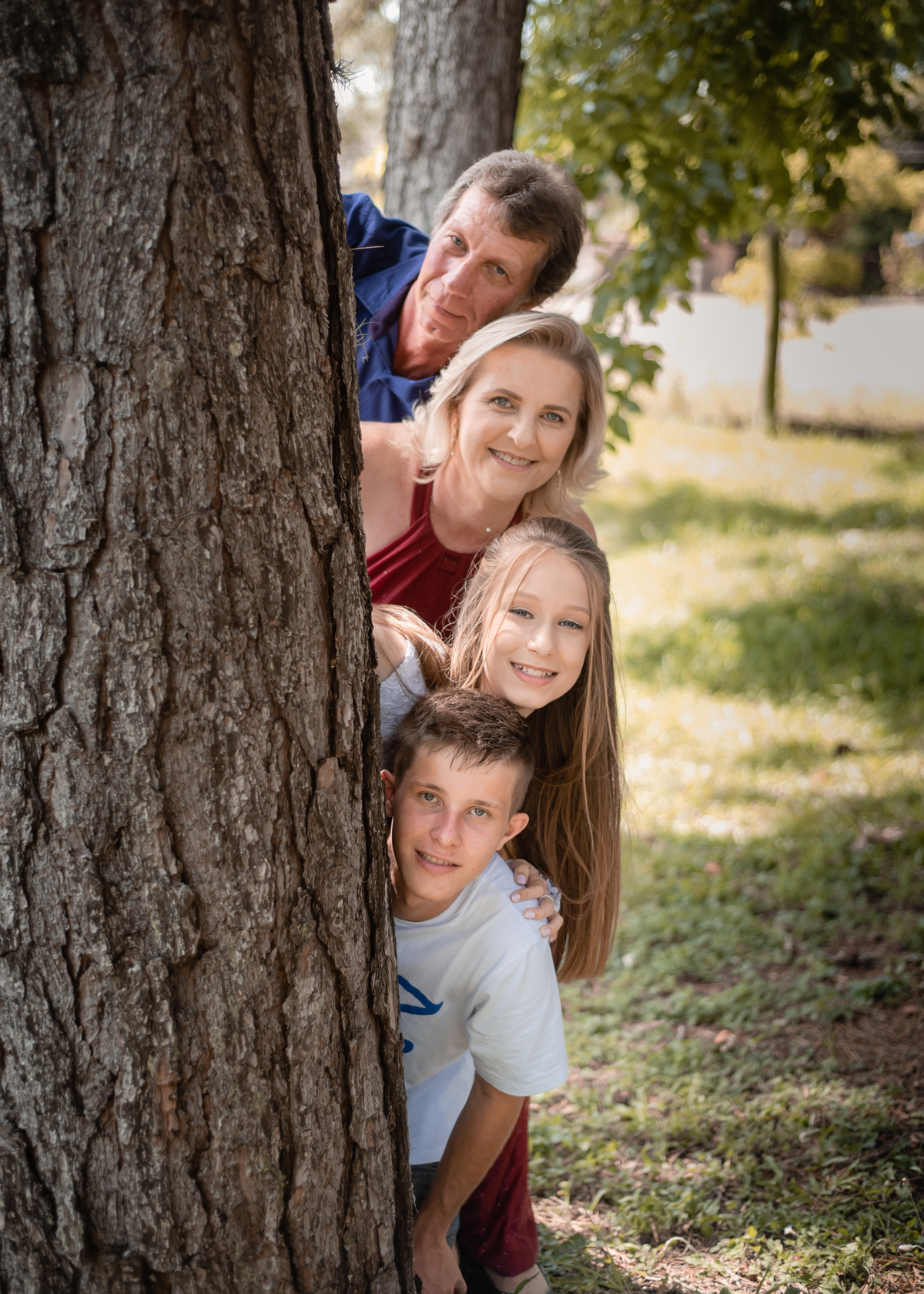 Fotos de familia na Primeira Eucaristia da Kelly Milena Froehlich 