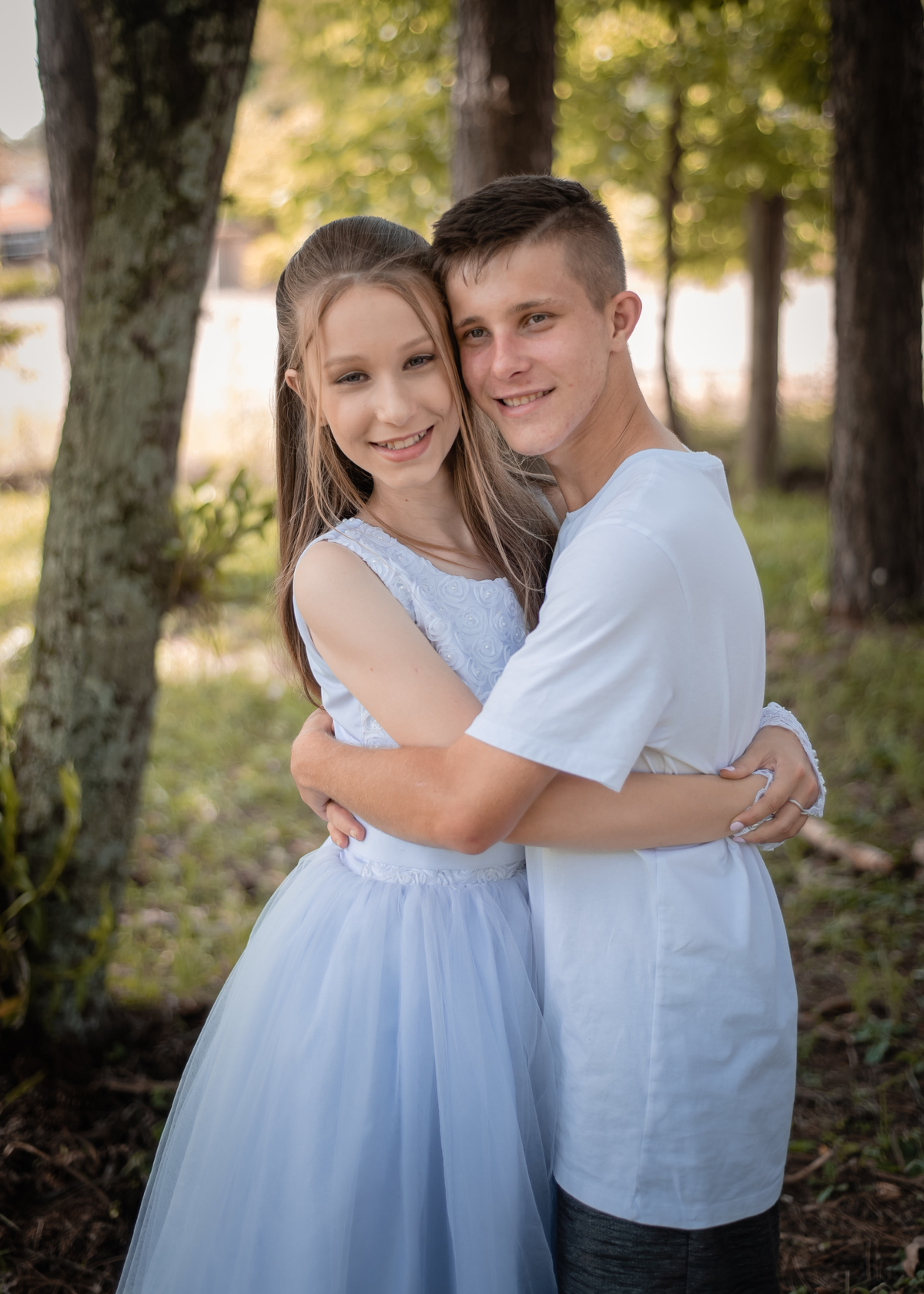 Fotos de familia na Primeira Eucaristia da Kelly Milena Froehlich 