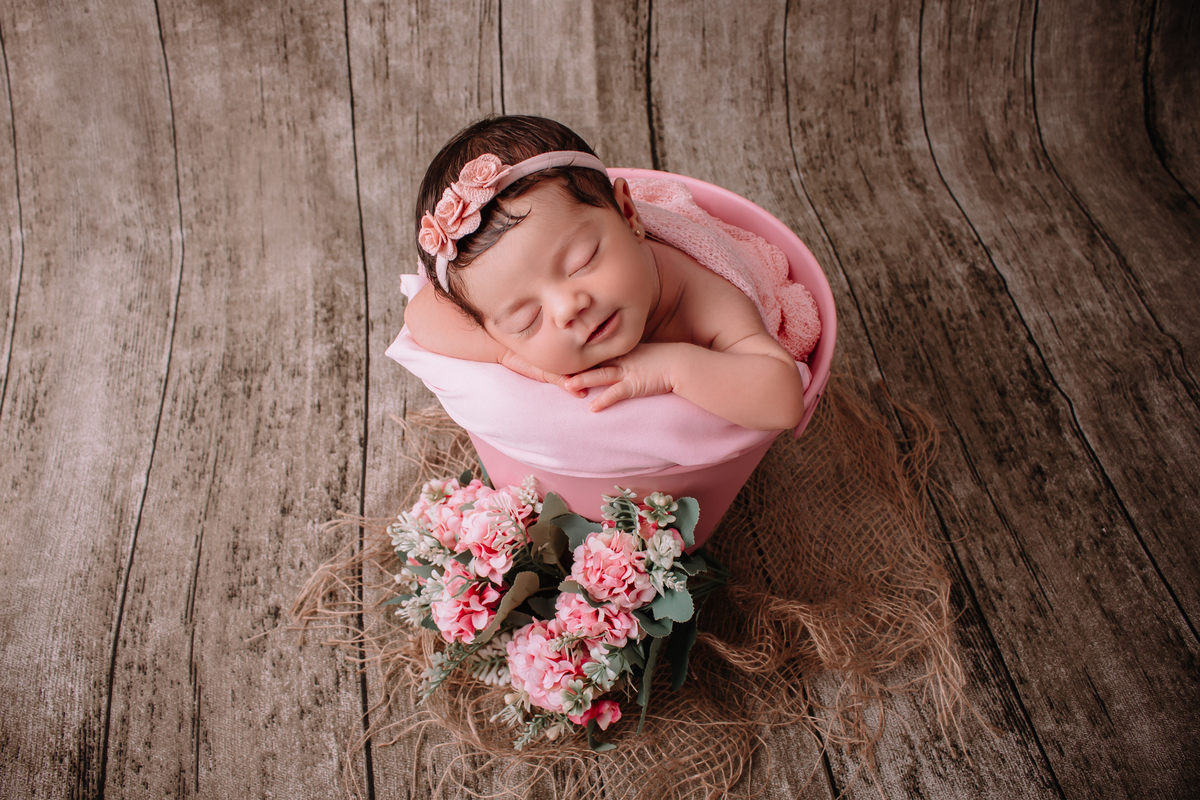 Daieli Freitas sessão newborn Limeira