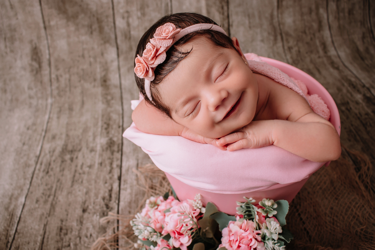 Daieli Freitas sessão newborn Limeira