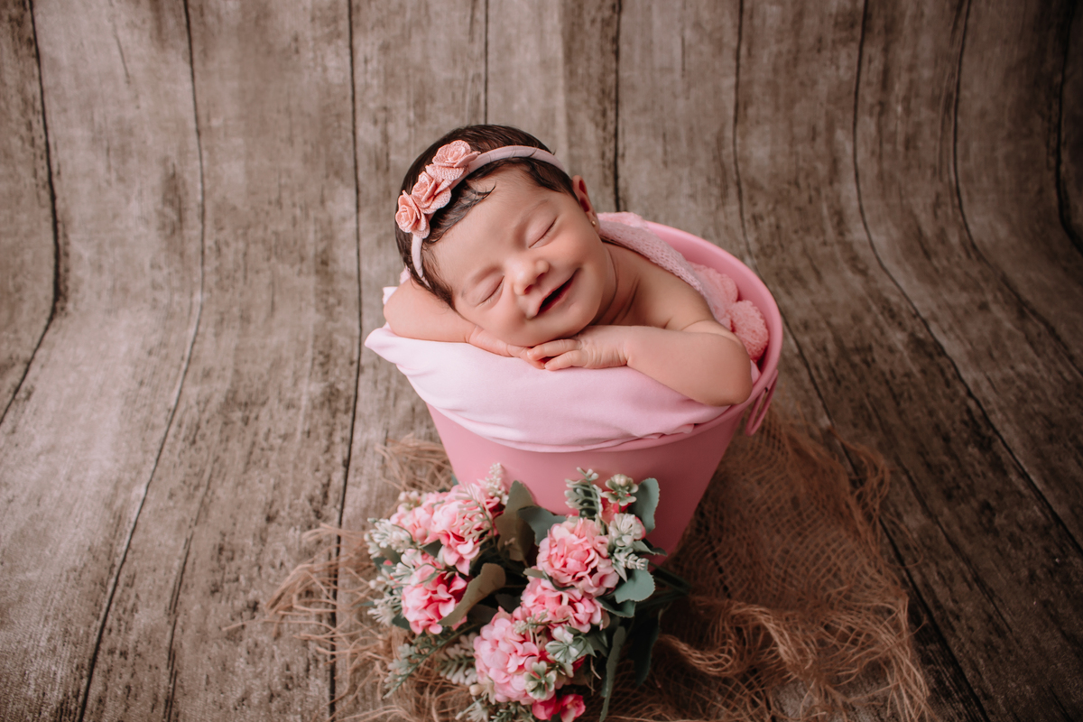 Daieli Freitas sessão newborn Limeira