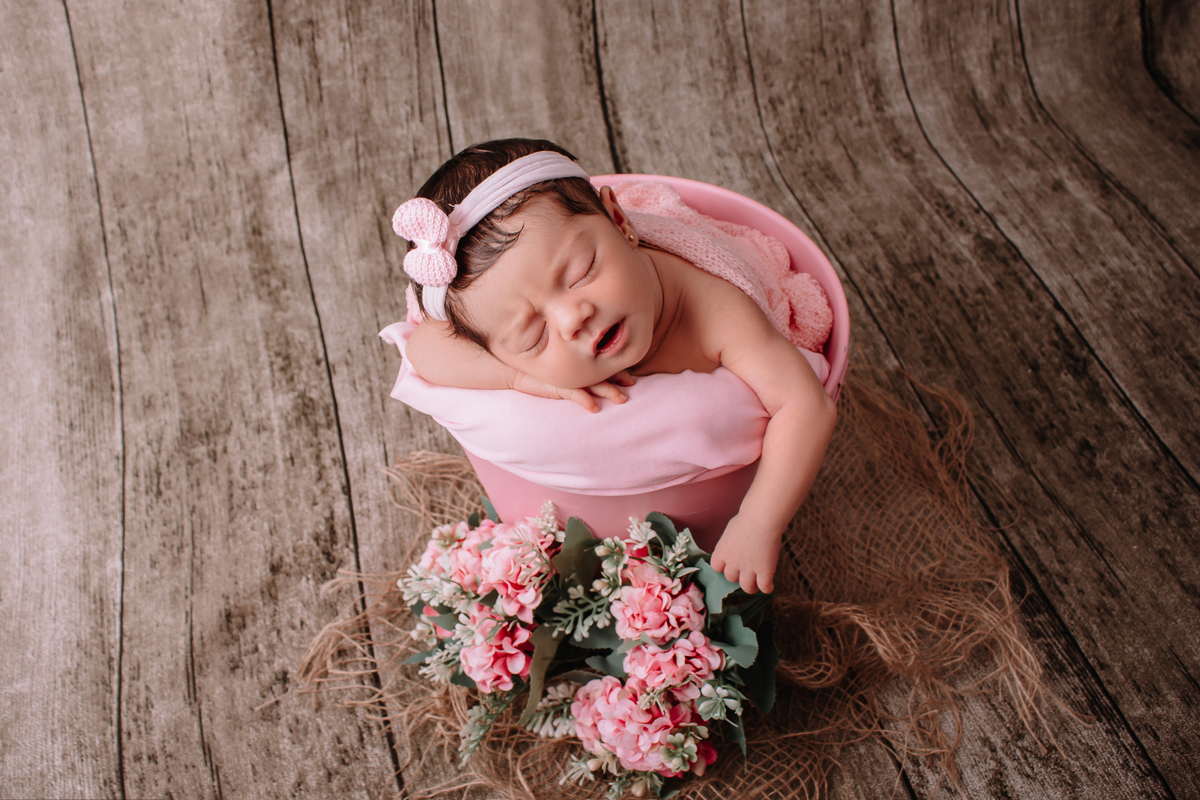 Daieli Freitas sessão newborn Limeira