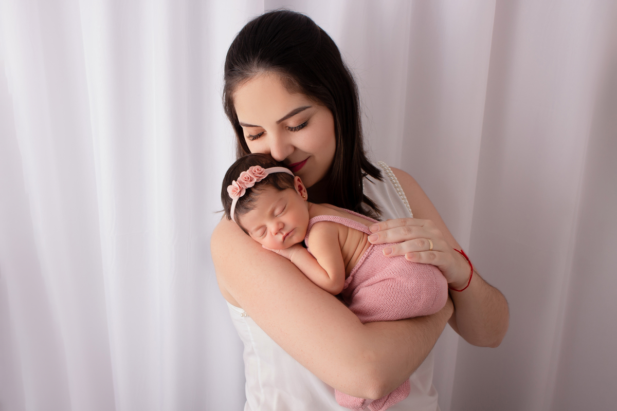 Daieli Freitas sessão newborn Limeira