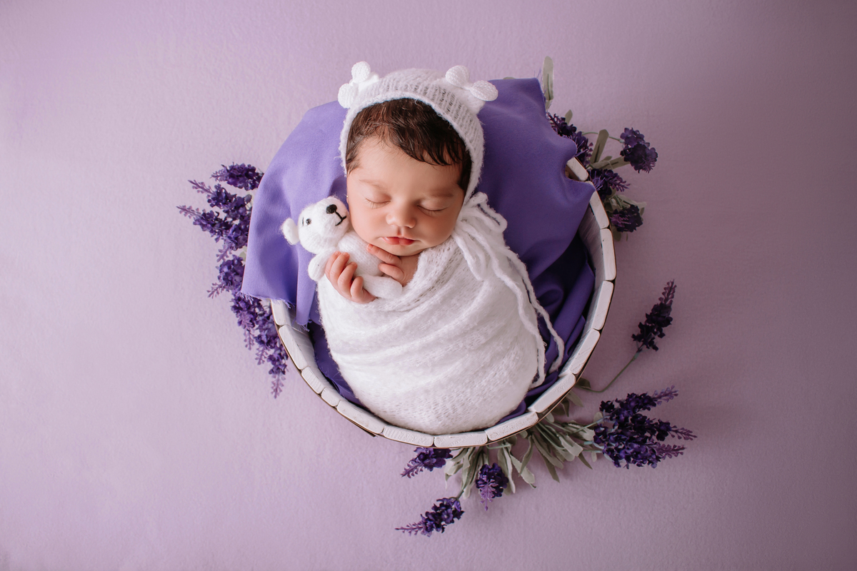 Daieli Freitas sessão newborn Limeira