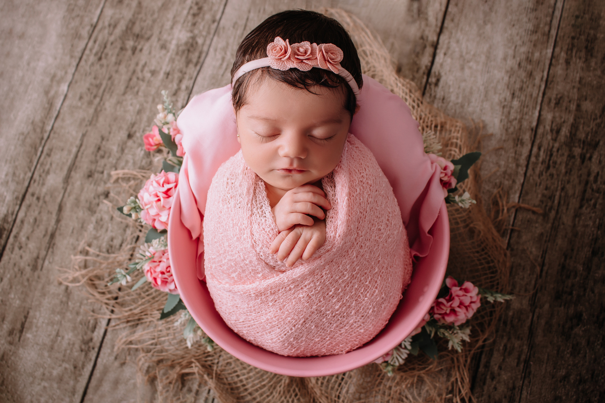 Daieli Freitas sessão newborn Limeira