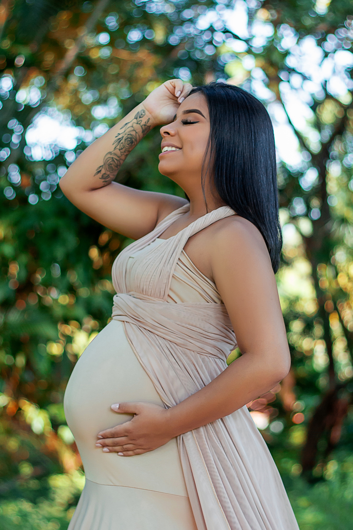 Ensaio gestante Daieli Freitas Limeira SP