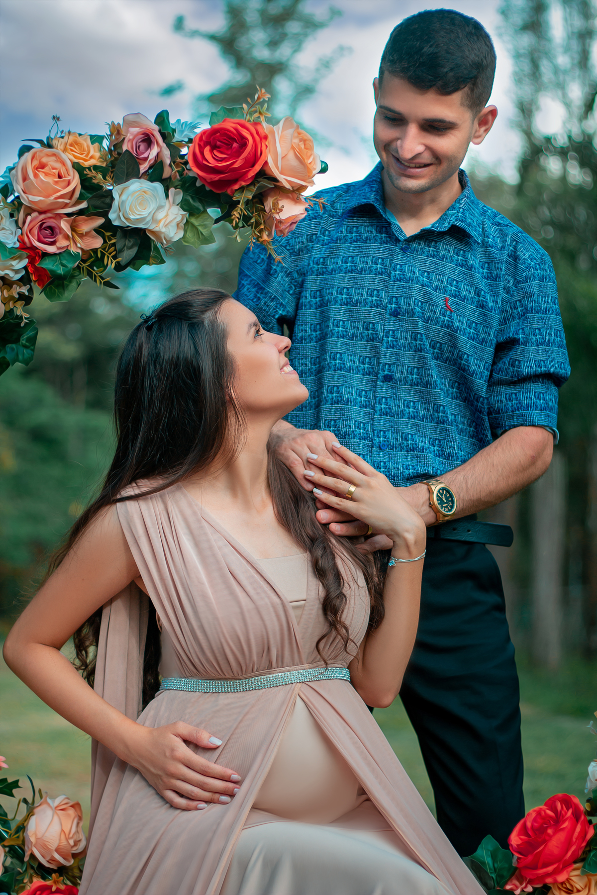 Ensaio Gestante Daieli Freitas Limeira SP