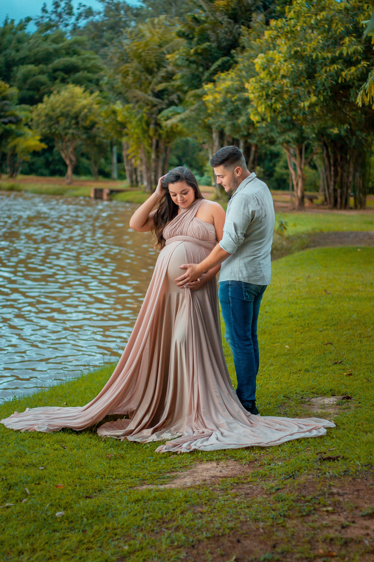 Ensaio gestante Daieli Freitas Limeira SP