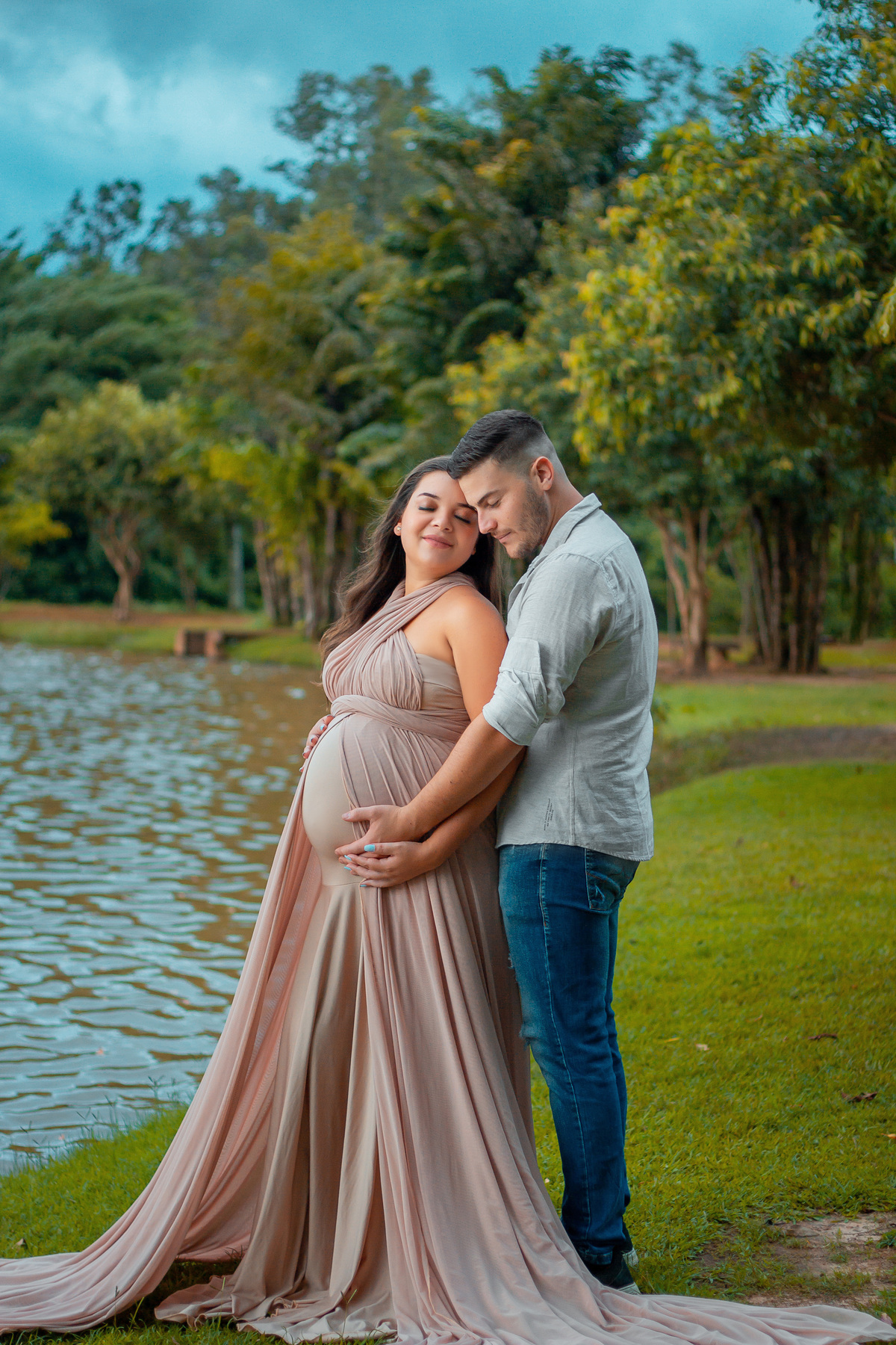 Ensaio gestante Daieli Freitas Limeira SP