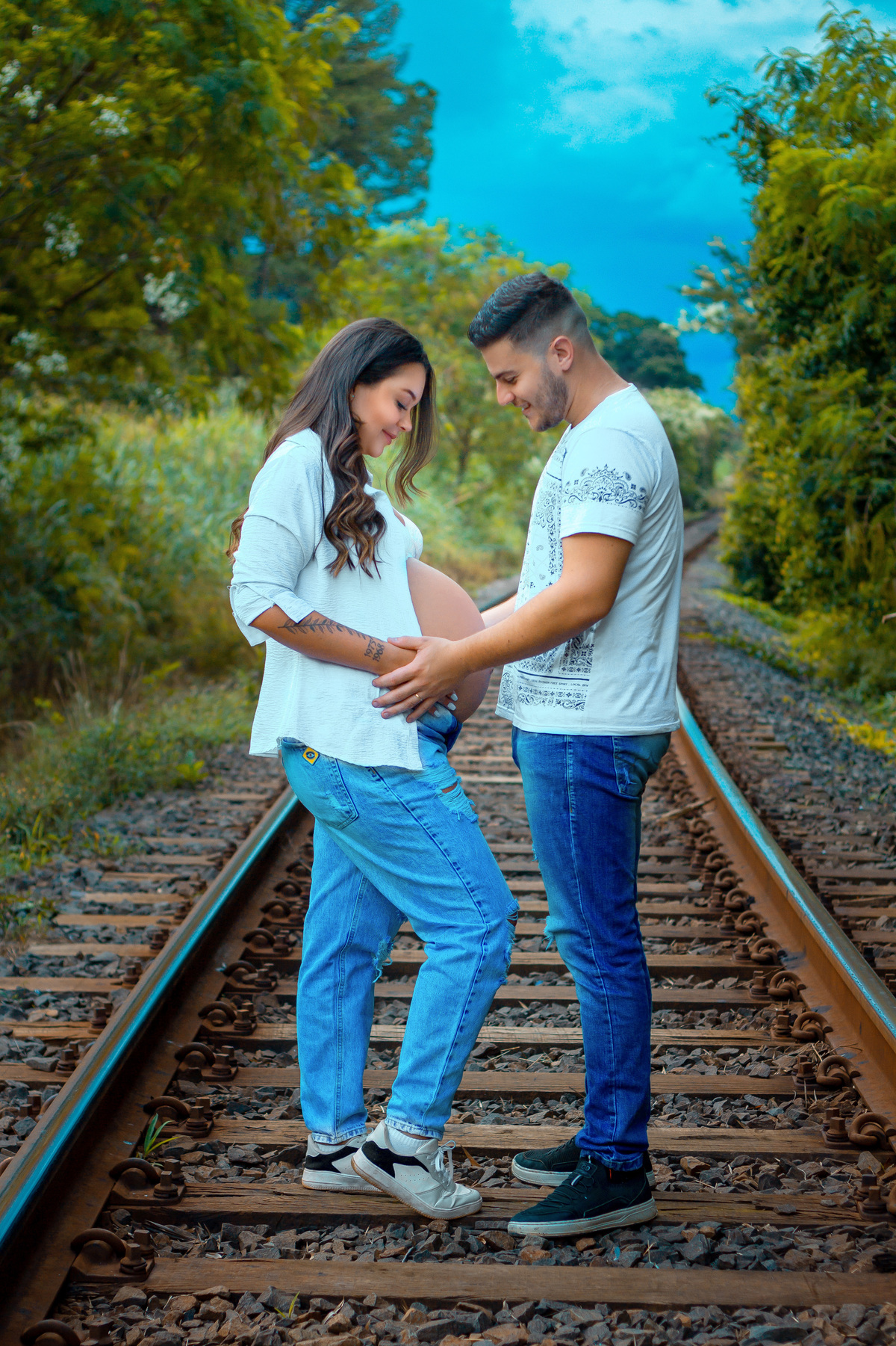 Ensaio gestante Daieli Freitas Limeira SP