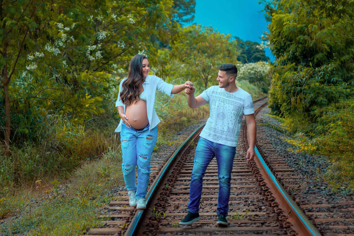 Ensaio gestante Daieli Freitas Limeira SP