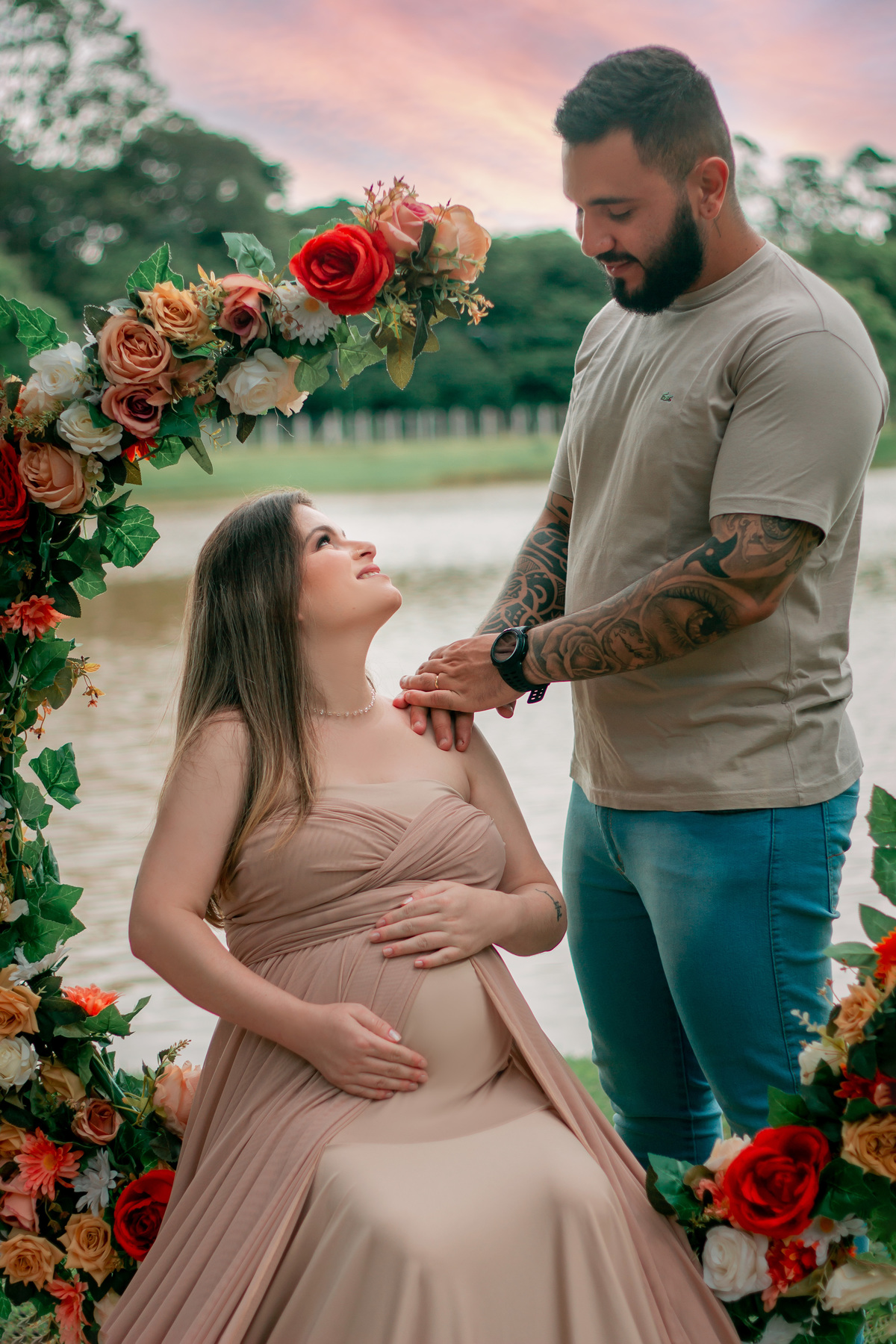 Ensaio gestante Daieli Freitas Limeira SP