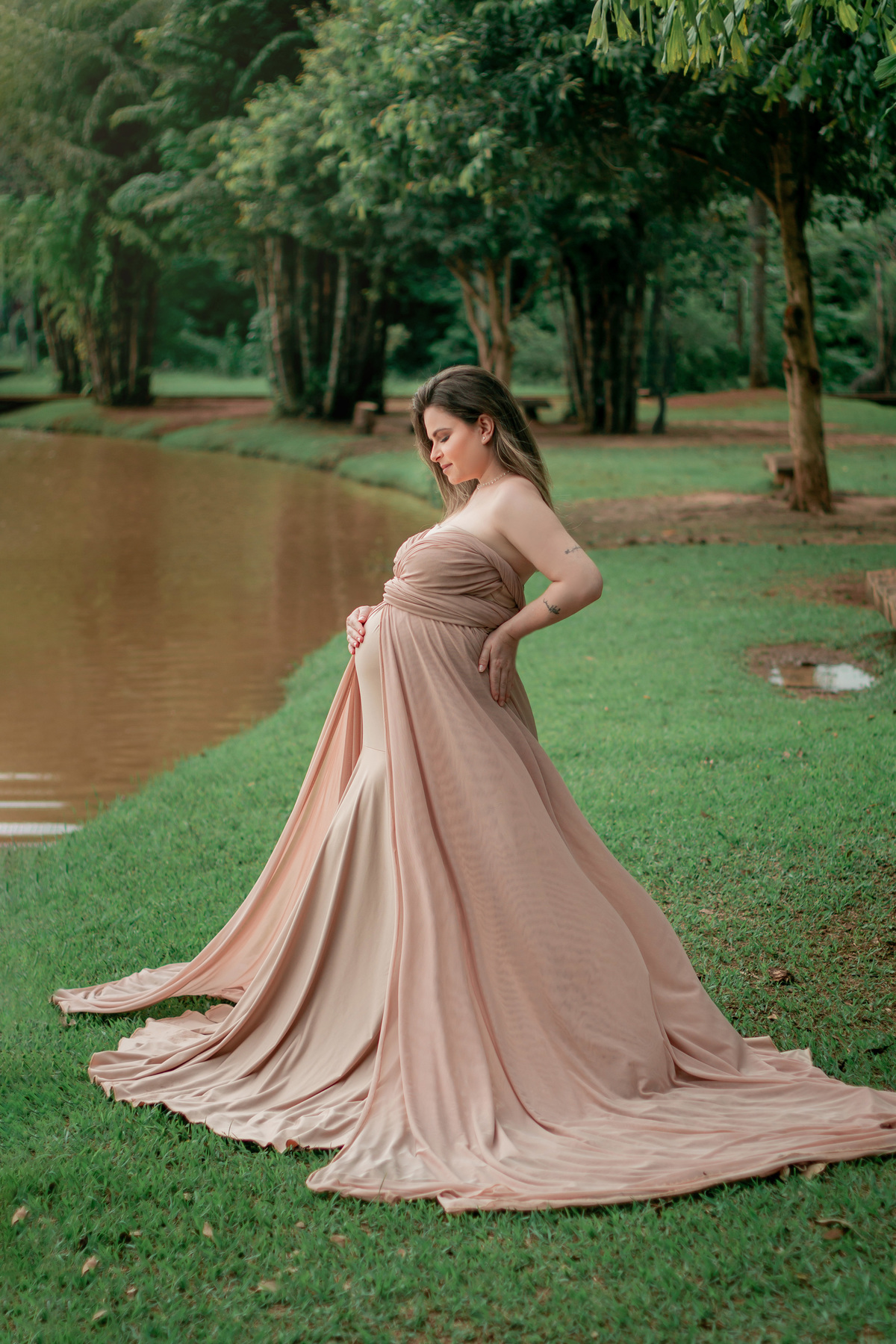 Ensaio gestante Daieli Freitas Limeira SP