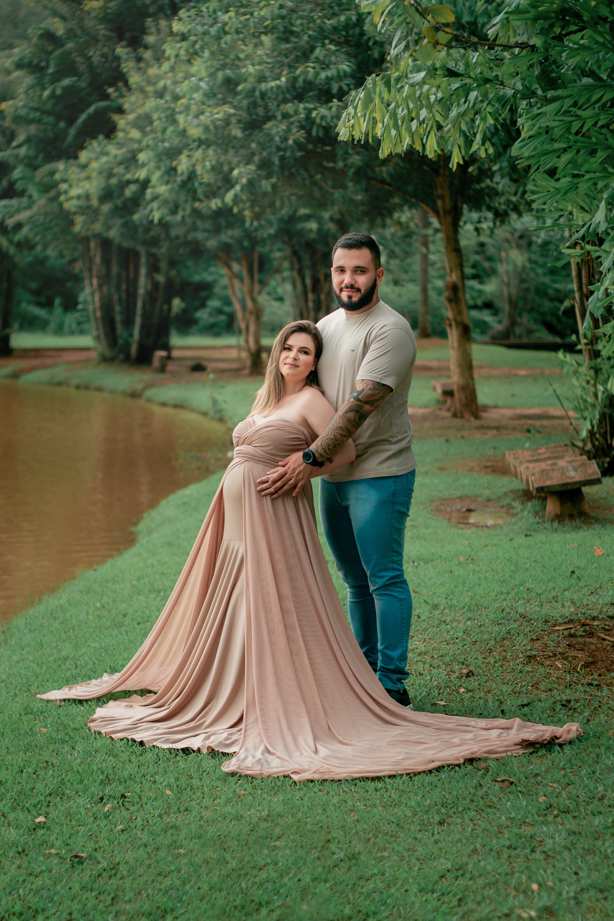 Ensaio gestante Daieli Freitas Limeira SP