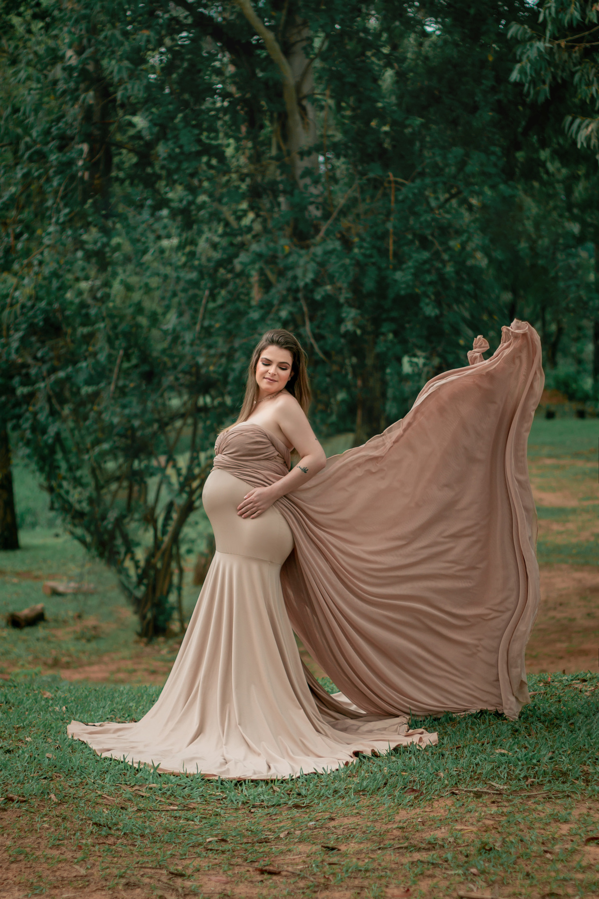 Ensaio gestante Daieli Freitas Limeira SP