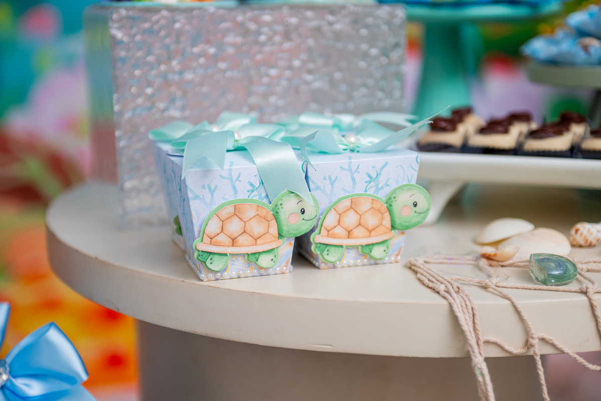 fotos de festa tema fundo do mar