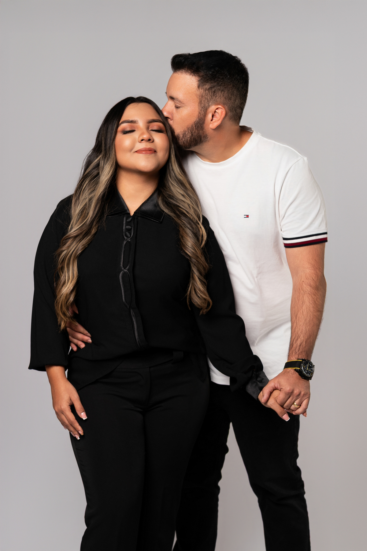 fotos emocionais com família