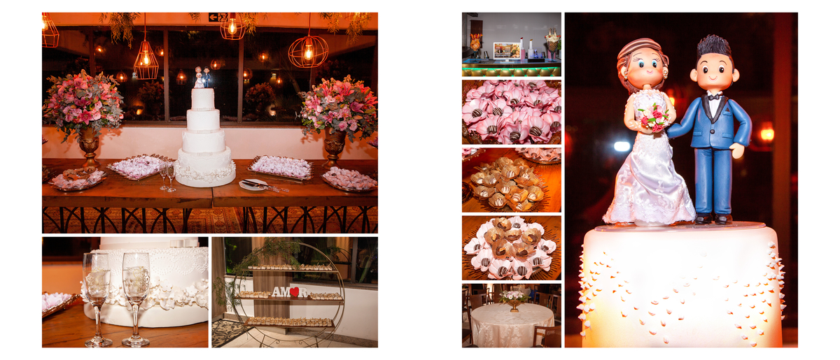 detalhes da recepção