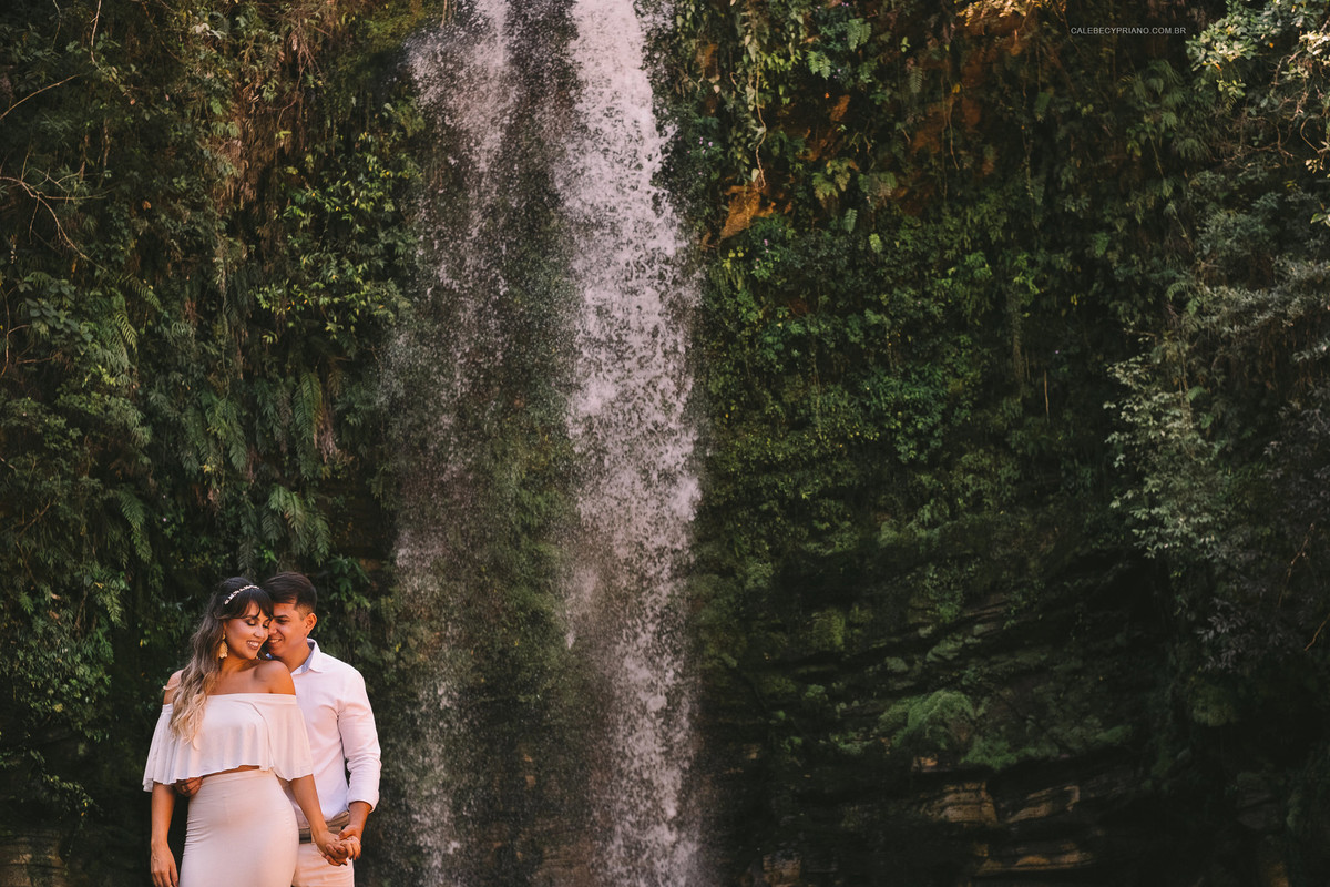Sessão do Casal Cachoeira do Abade em Pirenópolis