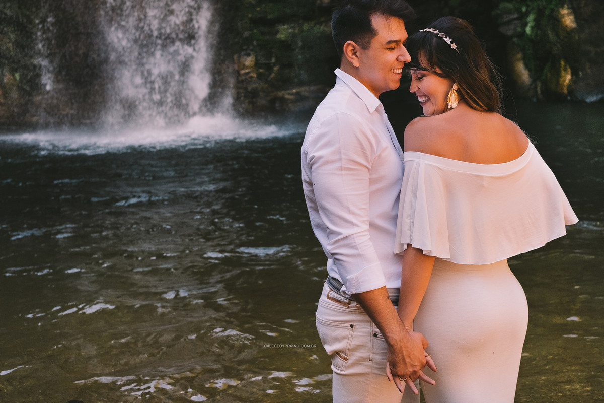 Sessão do Casal Cachoeira do Abade em Pirenópolis