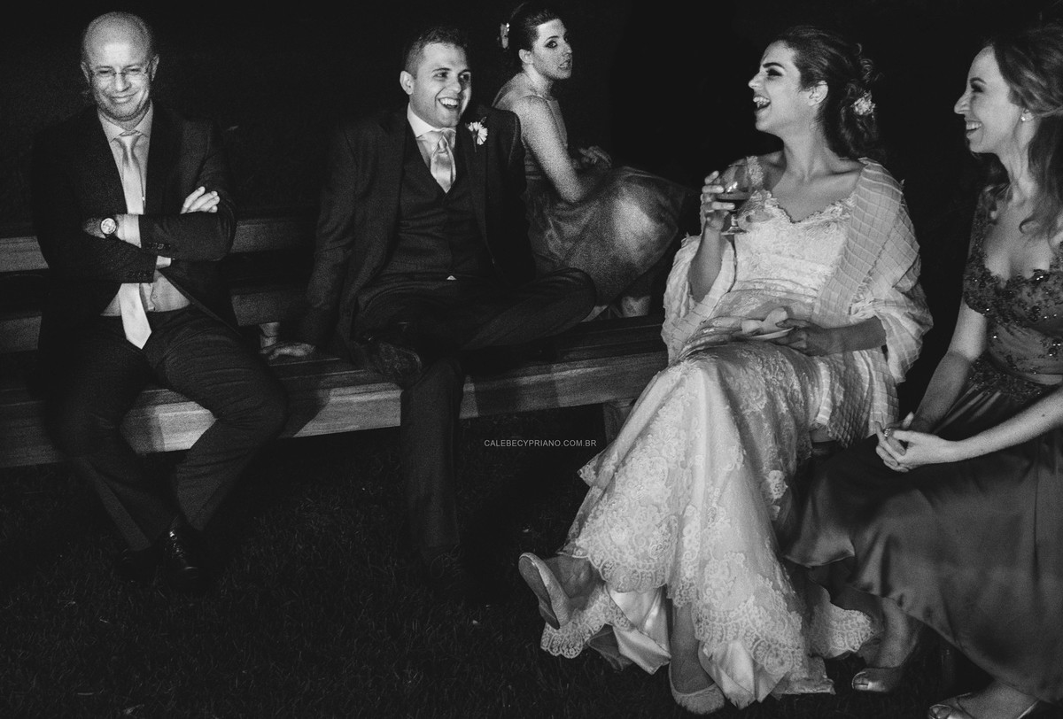 noivos conversando na mansao atrium