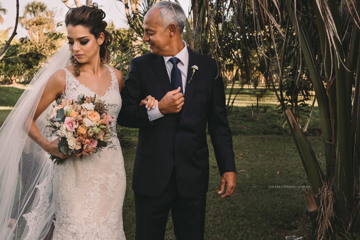 noiva na cerimonia na mansão atrium