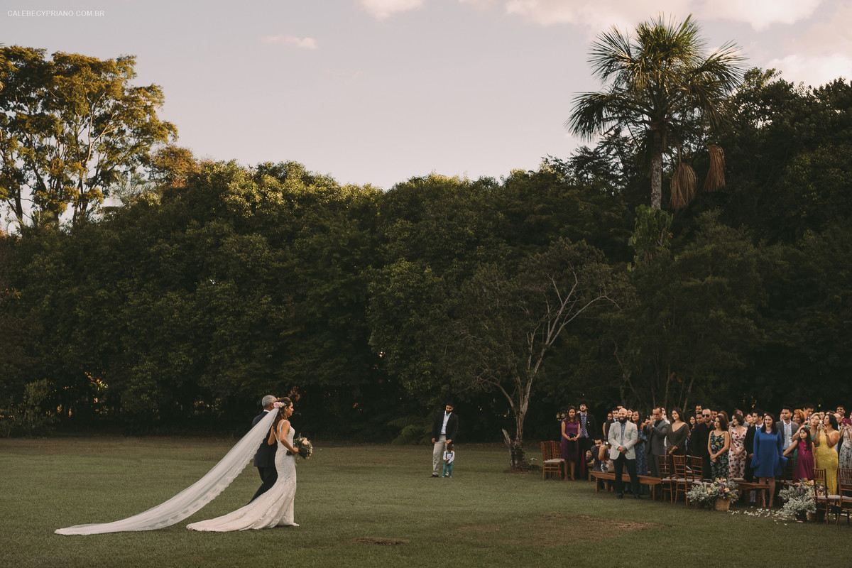 noiva na cerimonia na mansão atrium
