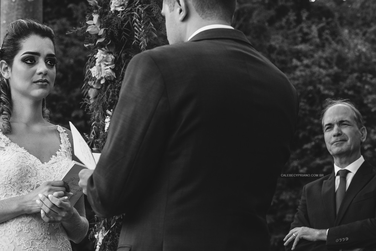 noivo fernando na cerimônia na mansão atrium