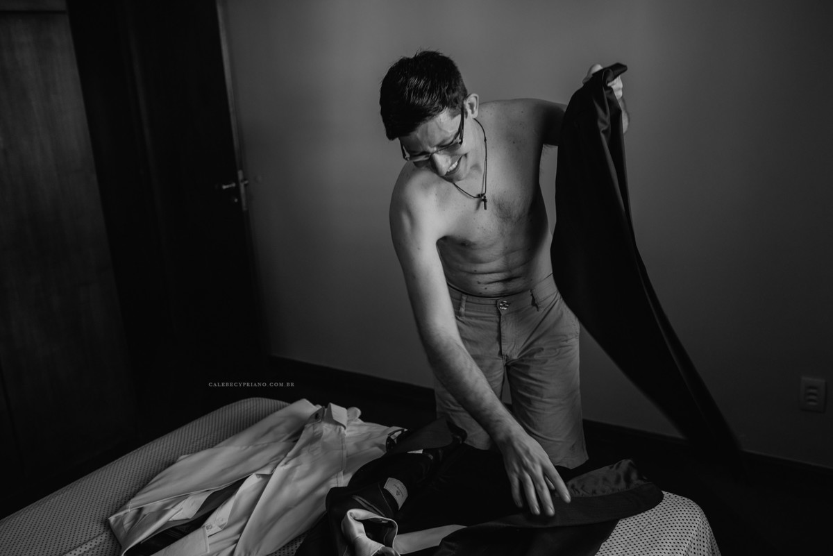 noivo no making off em brasilia